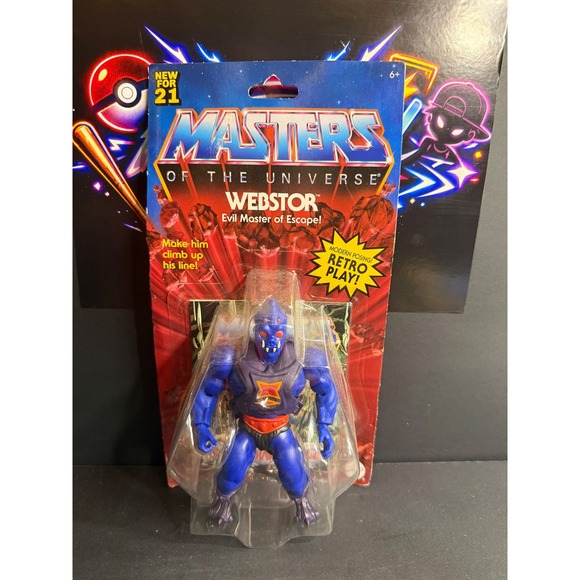 Mattel Other - Mattel Masters of the Universe Origins Webstor Action Figure GYY29 New Sealed